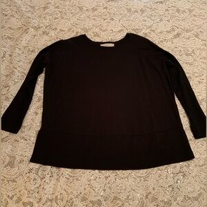 LOFT/ women’s black shirt, size S